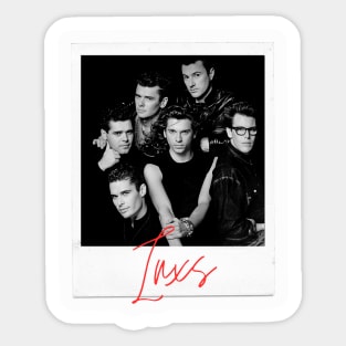 Inxs Sticker